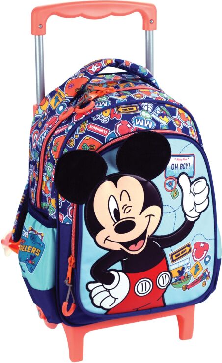 Mickey Fun Travels 26 Σακίδιο Νηπιαγωγείου Trolley (340-92072) (0)