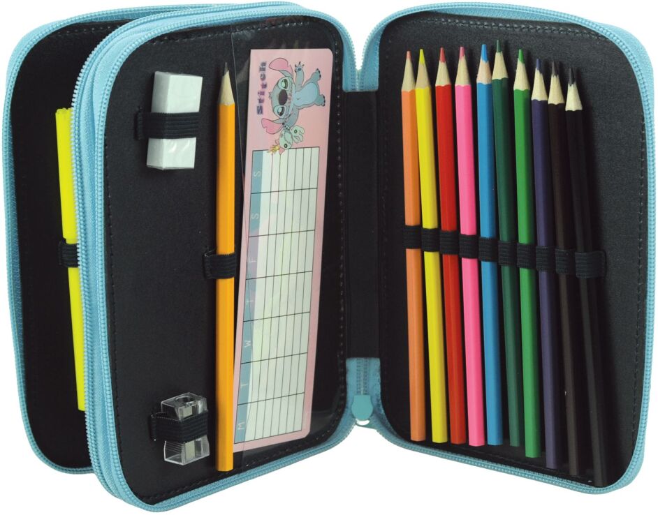 Stitch Brush It Out 26 Κασετίνα Διπλή (342-03100) (2)