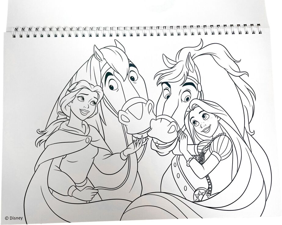 Princess Μπλοκ Ζωγραφικής Α4 Και Stickers (331-56416) (4)