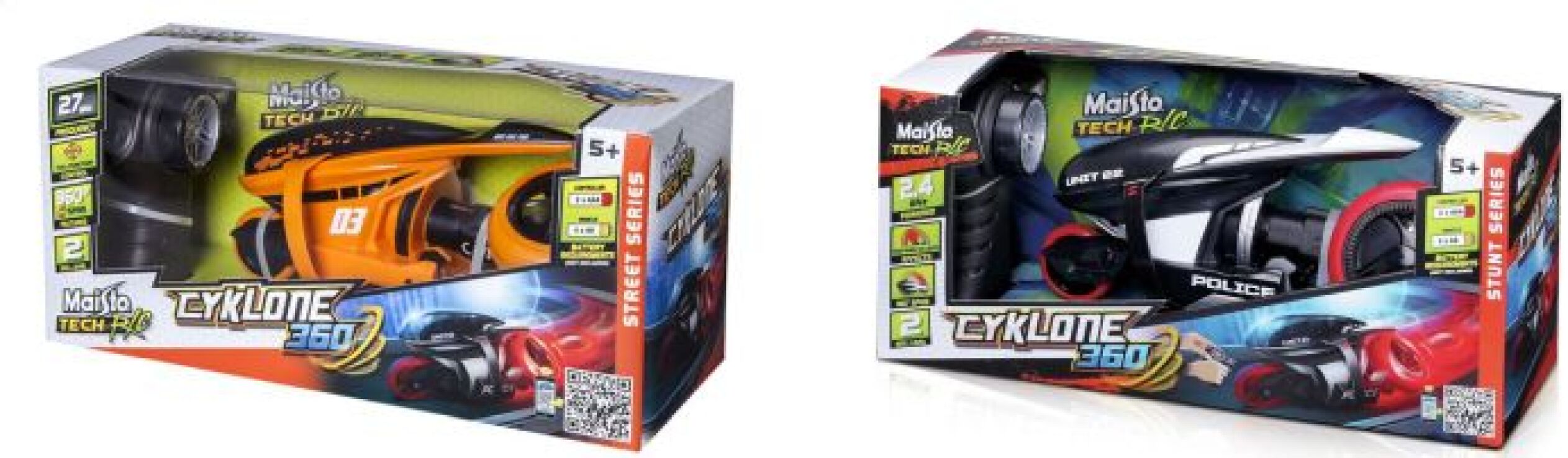 Maisto Τηλεκατευθυνόμενο Cyklone 360-3 Χρώματα (82066) (2)