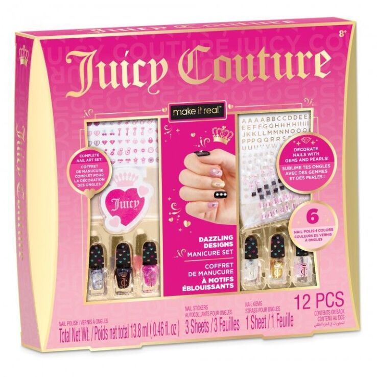 Make It Real Juicy Couture Dazzling Designs Manicure Set (4474) (0)