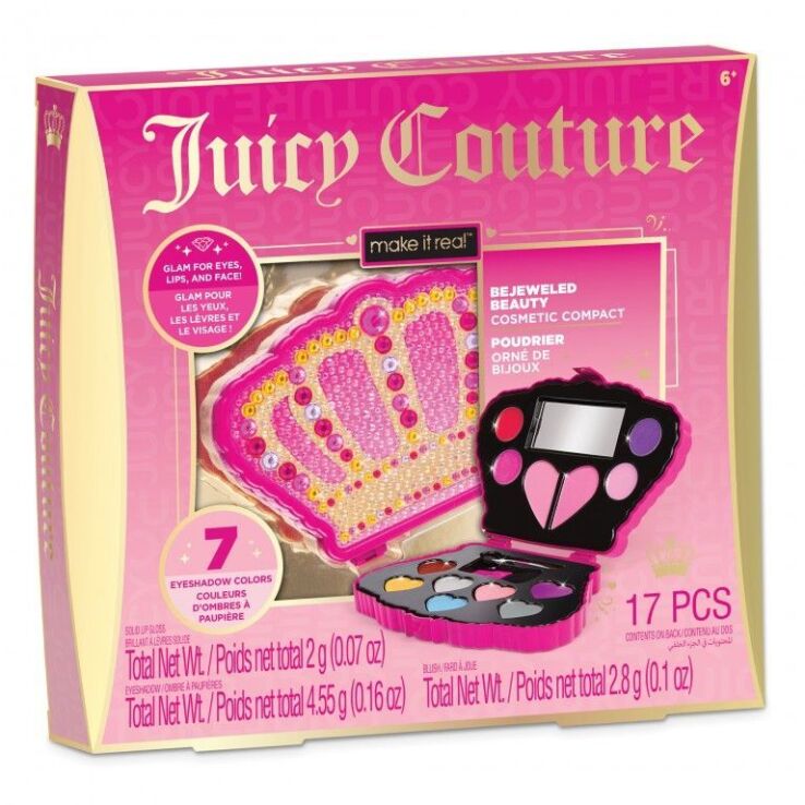 Make It Real Juicy Couture Bejeweled Beauty Cosmetic Compact (4475) (0)