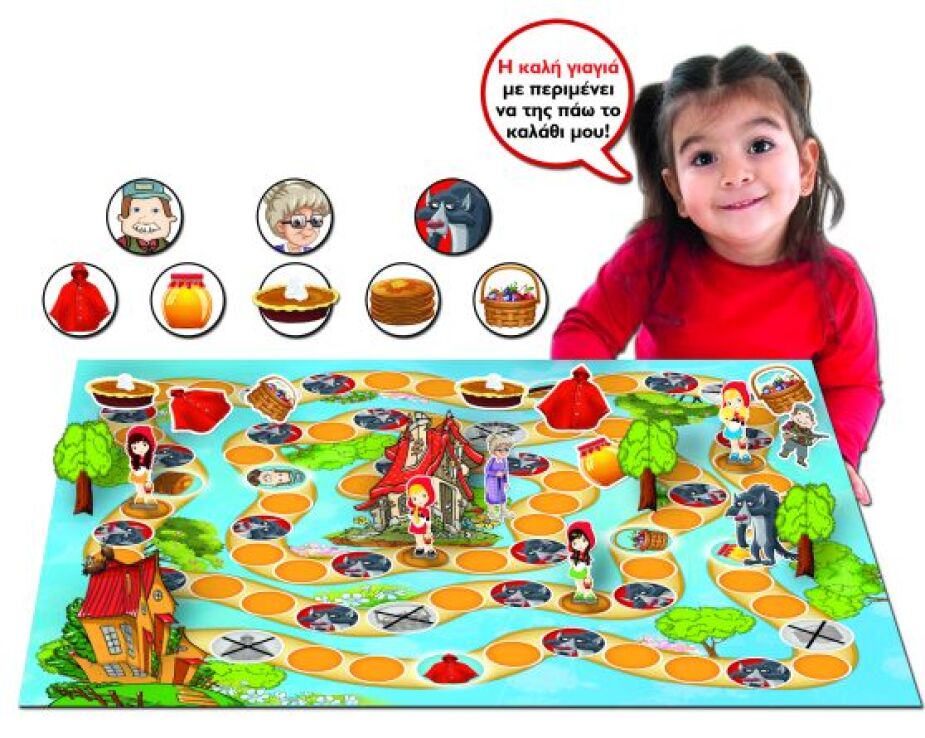 Real Fun Επιτραπέζιο Κοκκινοσκουφίτσα (4060) (1)