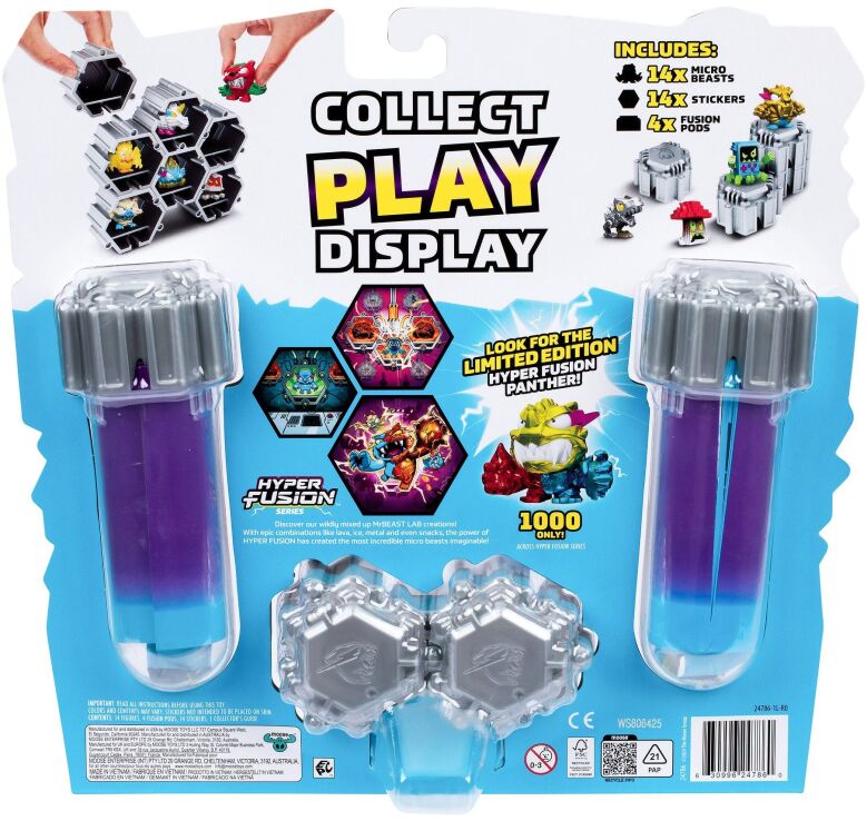 Mr Beast Fusion Φιγούρες Multipack (BTR17000) (3)