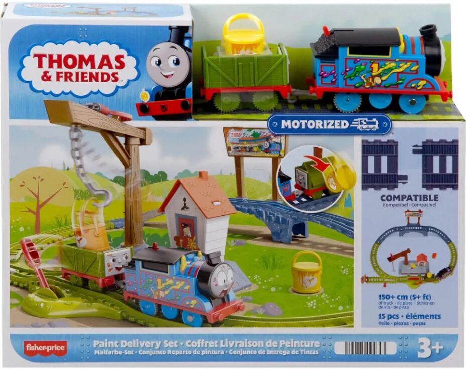 Fisher Price Thomas Πίστα Χρωμάτων (HTN34) (1)