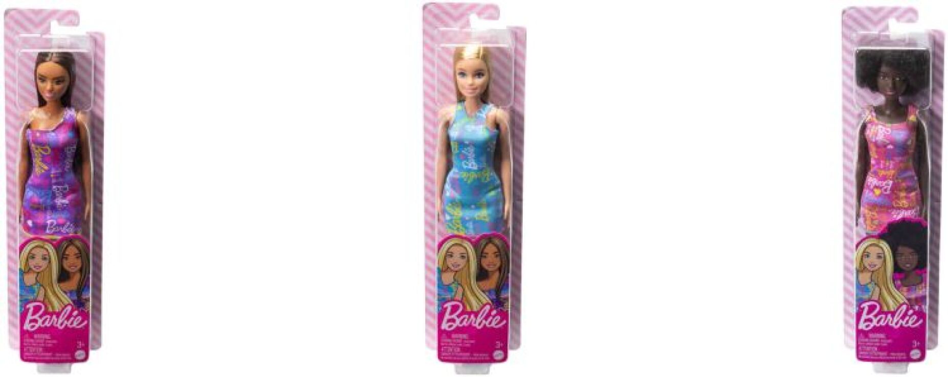 Barbie Λουλουδάτα Φορέματα-3 Σχέδια (GBK92) (2)