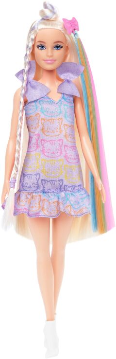 Λαμπάδα Barbie Κούκλα Fun And Fancy Μακριά Μαλλιά (JCT72) (1)