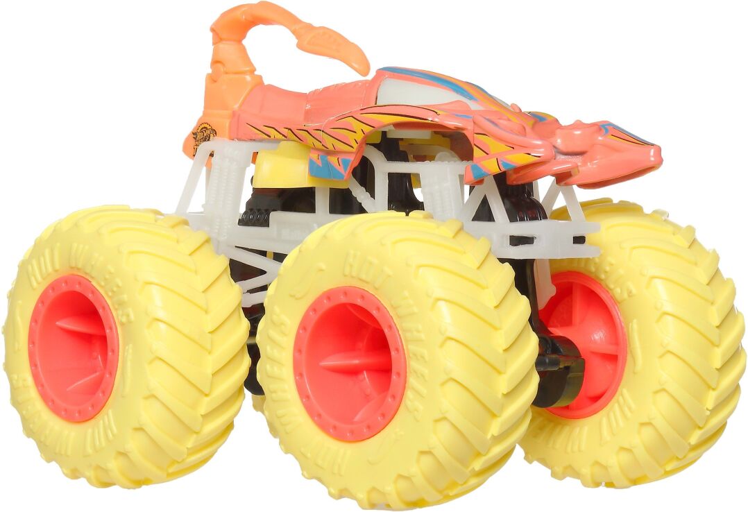 Hot Wheels Monster Trucks Glow-In-The-Dark-10 Σχέδια (JFX08) (3)