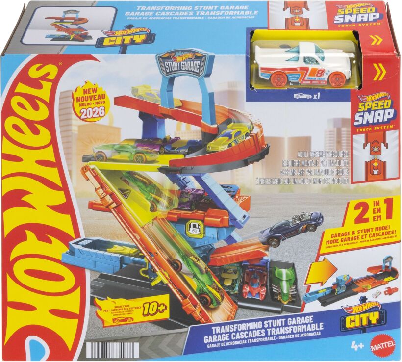 Hot Wheels Πίστα Πολυμορφικό Γκαράζ City (JHL94) (1)