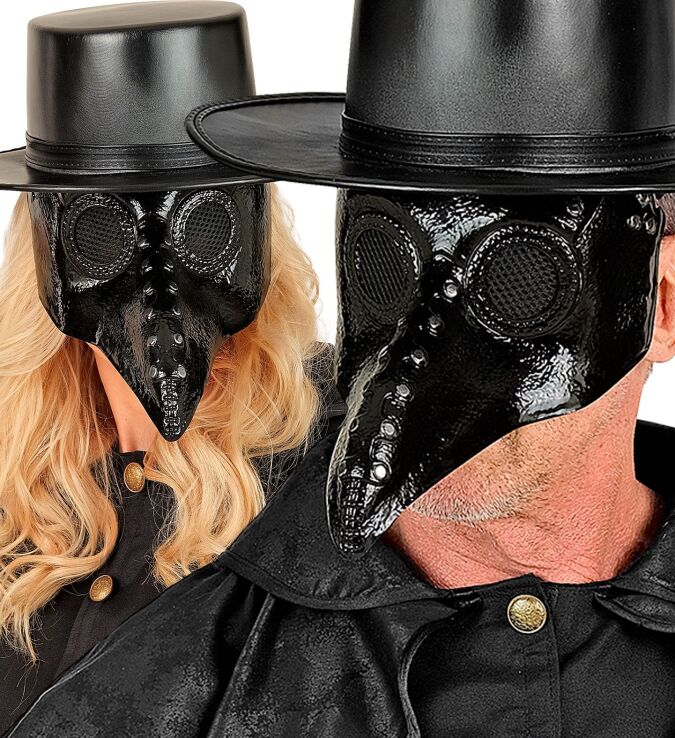 WM Μάσκα Plague Doctor (28479) (2)