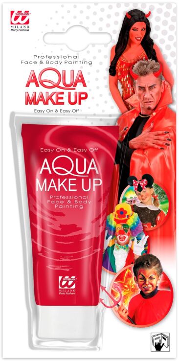 WM Aqua Makeup Κόκκινο Σωληνάριο 30ml (02380) (1)