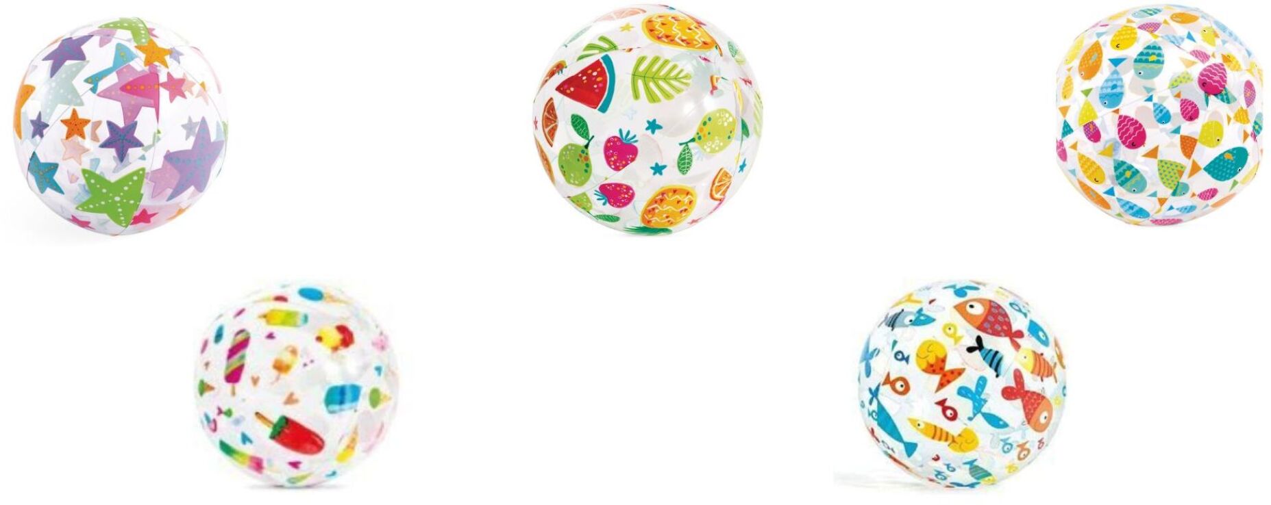 Intex Lively Print Balls-5 Σχέδια-1Τμχ (59040NP) (0)