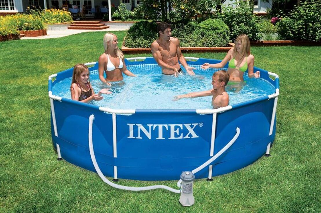 Intex Πισίνα Metal Frame Με Φίλτρο-366x76cm (28212NP) (1)