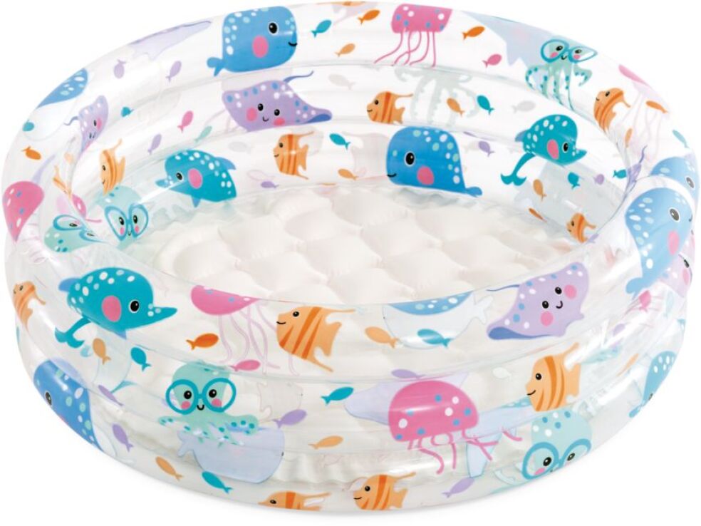 Intex Πισίνα 3-Ring Baby Pool 61x61x22cm (57106NP) (0)