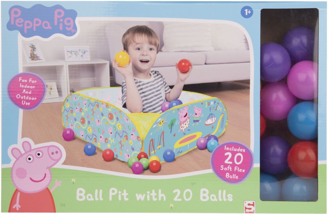 Sambro Peppa Pig Μπαλοπισίνα (PEP-3228) (1)
