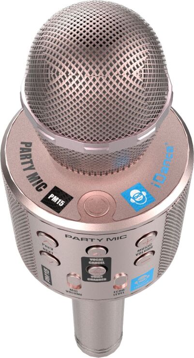 iDance Μικρόφωνο Karaoke Party Mic PM15 Pink (PM15(PK-RG)) (1)