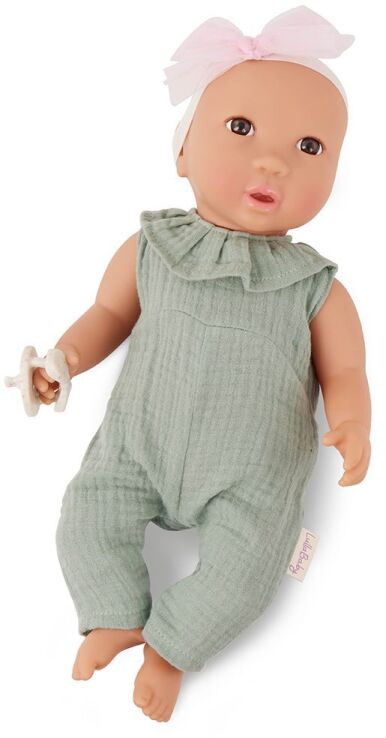 Lullababy Μωρό With Green Jumper & Bow (LBY7269Z) (1)