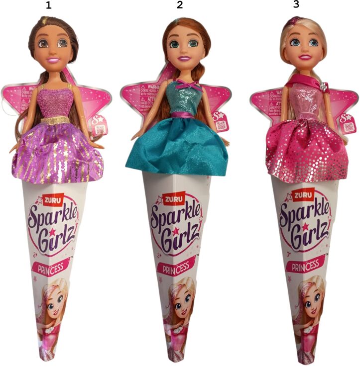Zuru Sparkle Girlz Super Sparkly 10.5"-3 Σχέδια (10010) (1)