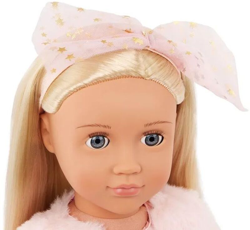 Our Generation Κούκλα Miranda With Pink Holiday Dress (BD31581Z) (2)