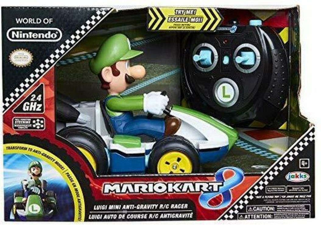 JP Τηλεκατευθυνόμενο Mini RC Racer Nintendo Luigikart  (08988-PKC1-4L) (1)