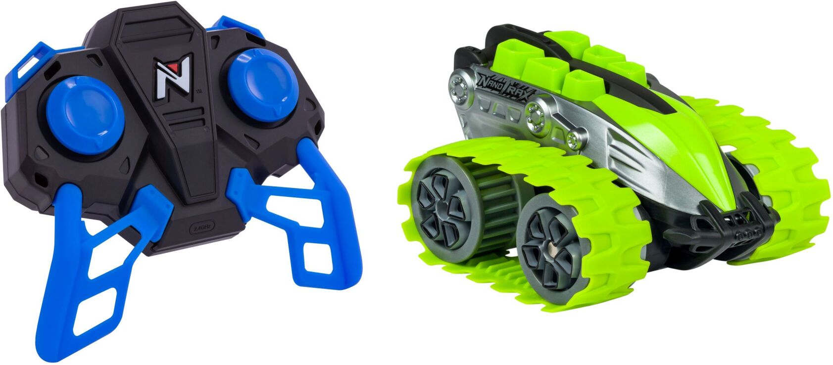 Nikko Τηλεκατευθυνόμενο 360° Nanotrax Green 2.4GHZ 1:20 (10181) (0)