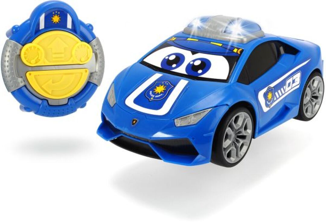 Dickie Τηλεκατευθυνόμενο Happy Lamborghini Huracan Police 27cm (203816030) (1)