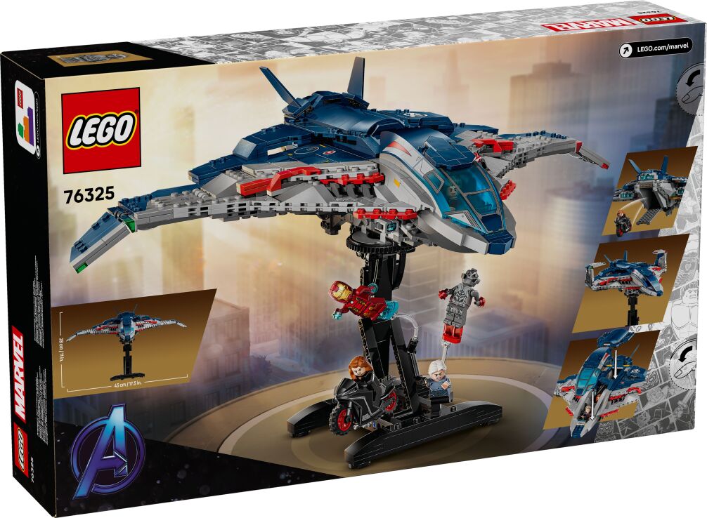 LEGO Super Heroes Avengers: Age Of Ultron Quinjet (76325) (15)