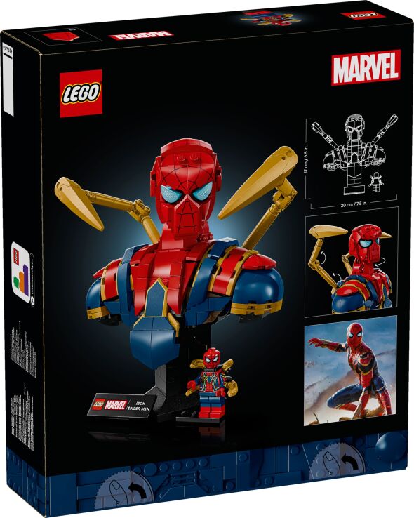 LEGO Super Heroes Iron Spider-Man Bust (76326) (10)