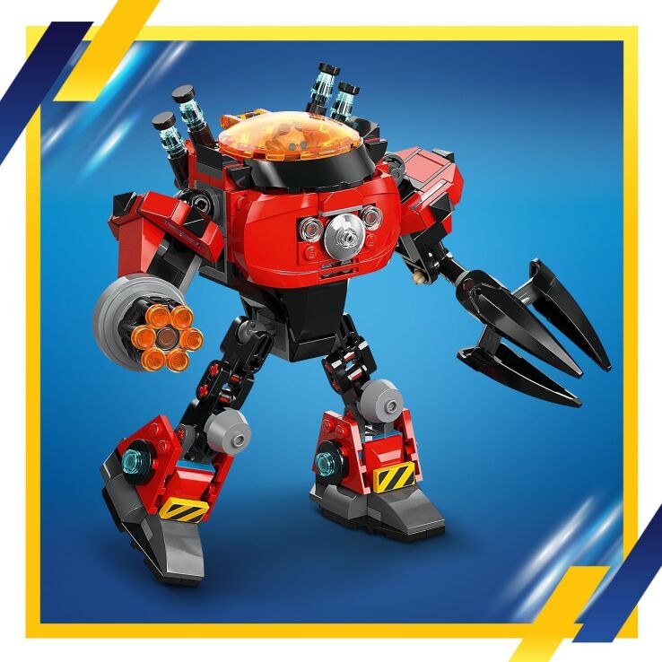 LEGO Sonic The Hedgehog Knuckles vs. Dr. Eggman Egg Crusher Mech (77005) (2)