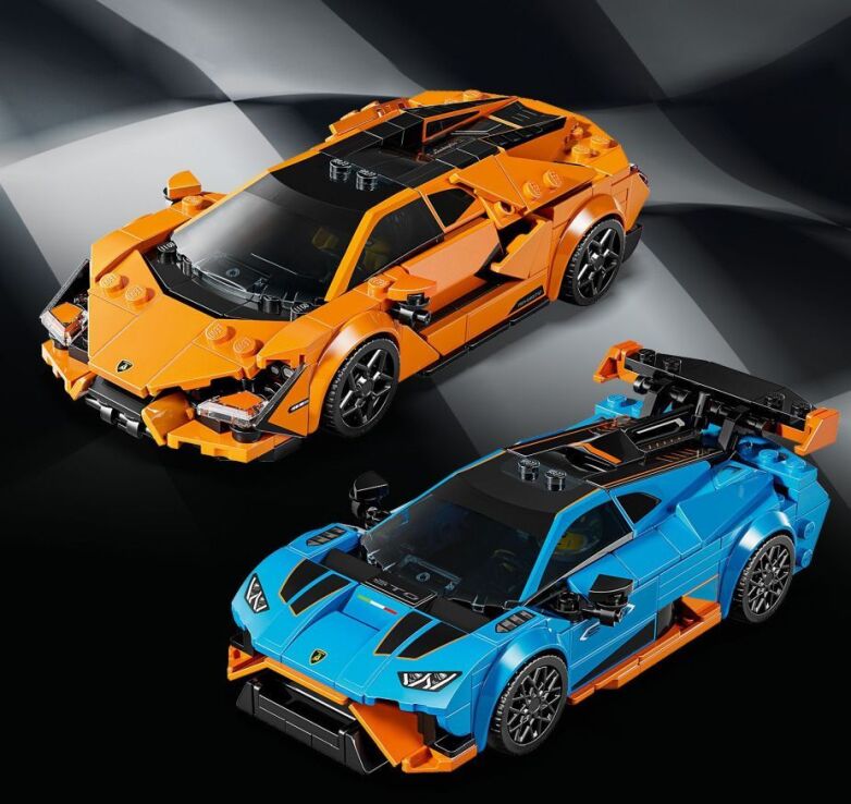 LEGO Speed Champions Lamborghini Revuelto & Hucaran STO (77238) (2)