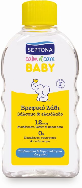 Septona Baby Calm Ν' Care Βρεφικό Λάδι 200ml (1120050200002) (0)