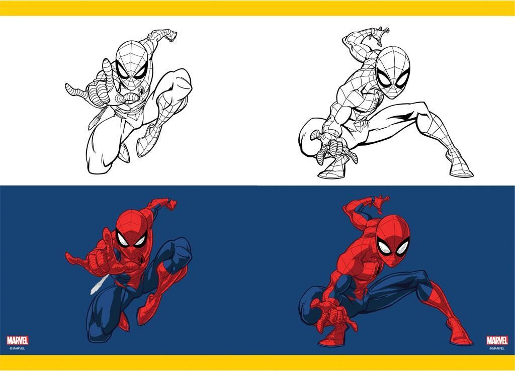 Spiderman Τετράδιο Καρφίτσα 17x24 40 Φύλλων-2 Σχέδια-1Τμχ (000508767) (1)