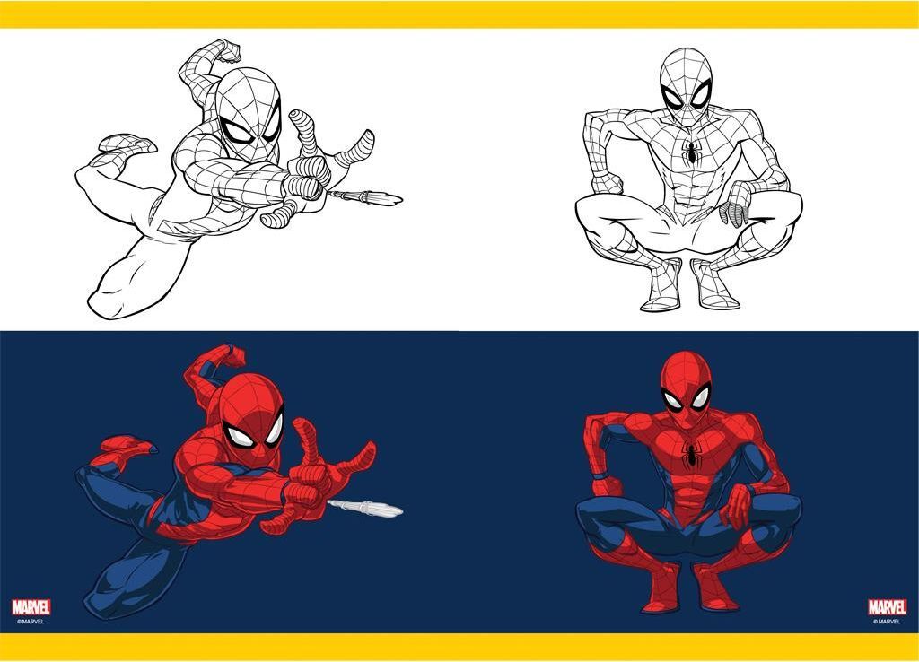 Spiderman Τετράδιο Καρφίτσα 17x24 40 Φύλλων-2 Σχέδια-1Τμχ (000508767) (2)