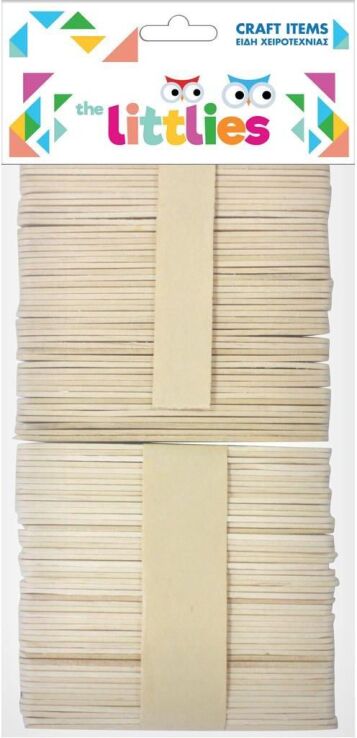 The Littlies Ξυλάκια 114mm 100Τμχ (0646519) (0)