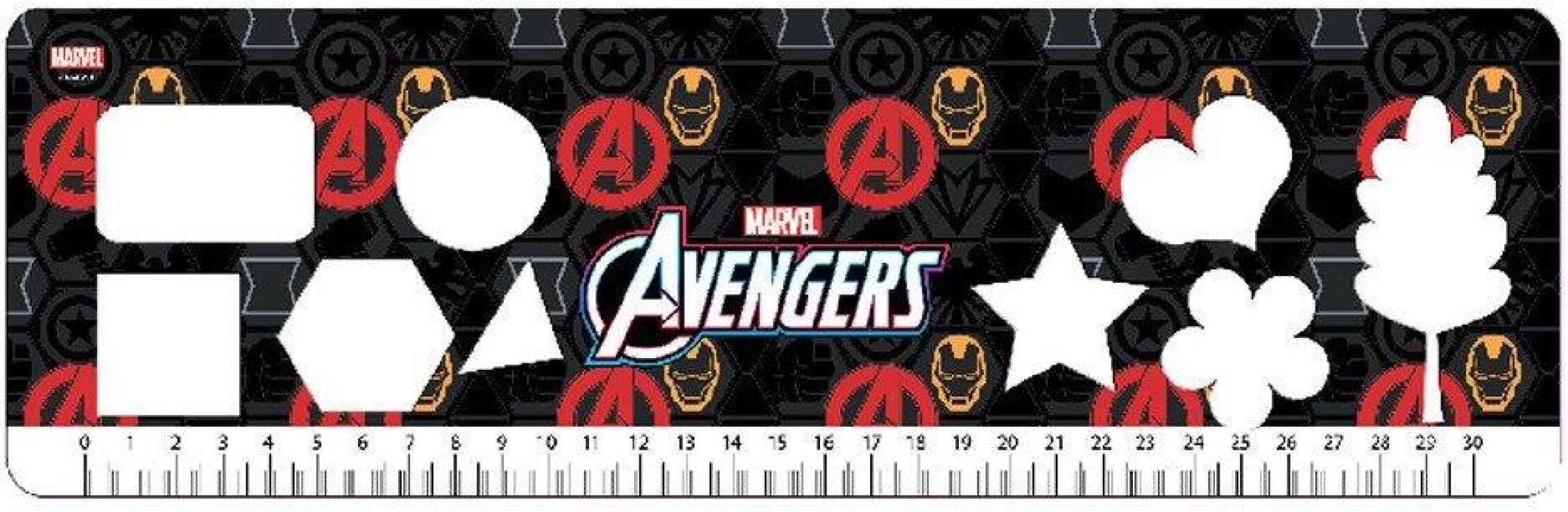 Iron Man Μπλοκ Ζωγραφικής 23x33 40 Φύλλων Με Αυτοκόλλητα Στένσιλ-2 Σχέδια-1 Τμχ (000506304) (4)