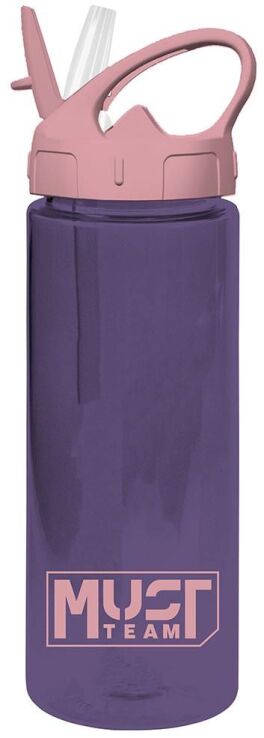 Must Παγούρι Πλαστικό Με Καλαμάκι 500ml-4 Σχέδια (000586435) (2)