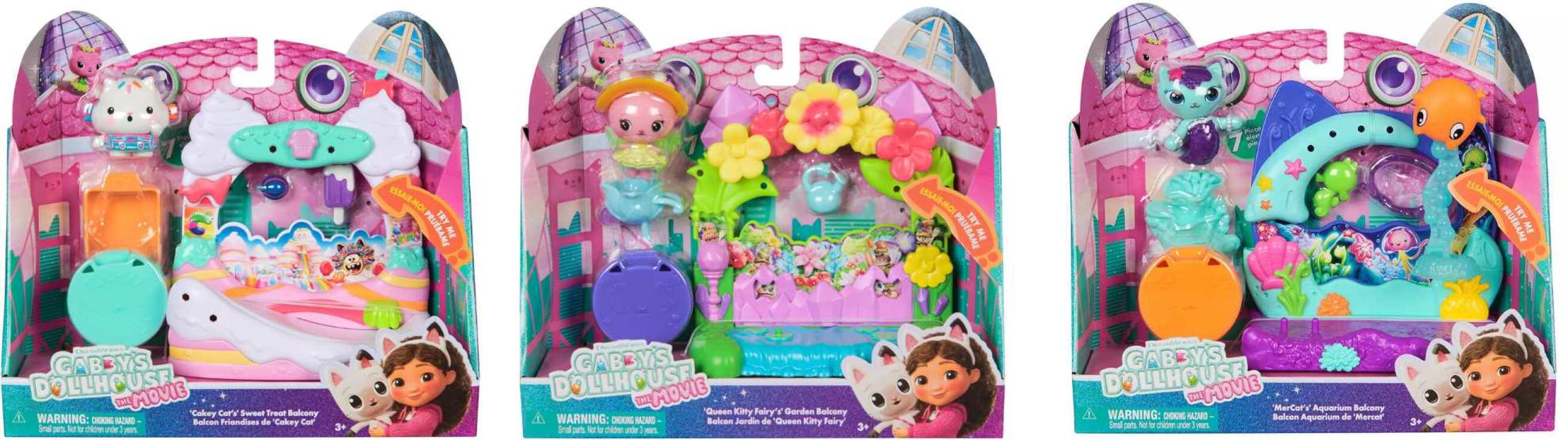 Gabby's Dollhouse Movie Μπαλκόνια-3 Σχέδια (6073662) (2)