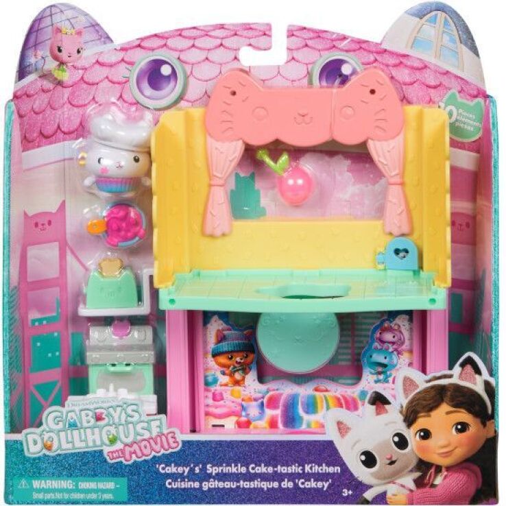 Gabby's Dollhouse Movie Mini Σετ Δωμάτια-Κουζίνα (6074281) (1)