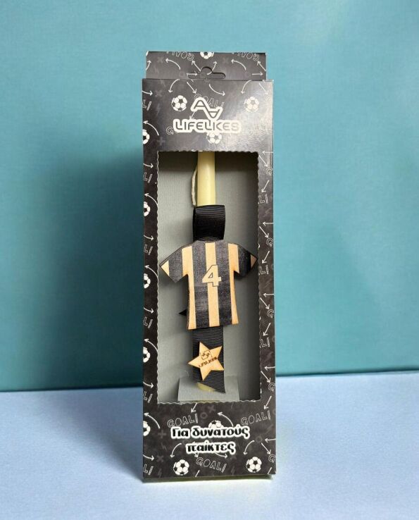 Λαμπάδα Lifelikes MM Ποδόσφαιρο Μαύρο (04.21.00.000.6583) (0)