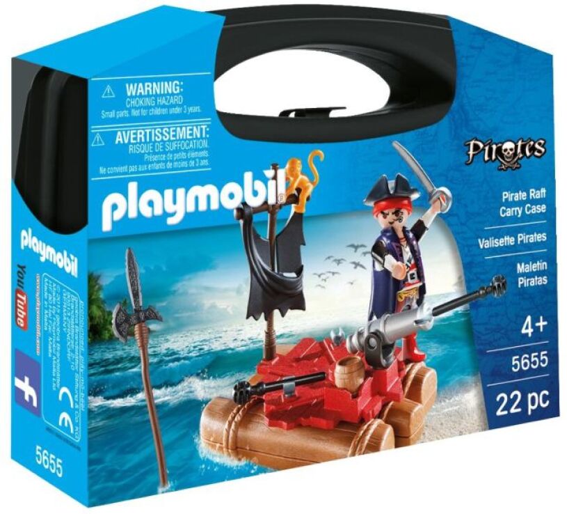 Playmobil Βαλιτσάκι Πειρατής Με Σχεδία (5655) (1)