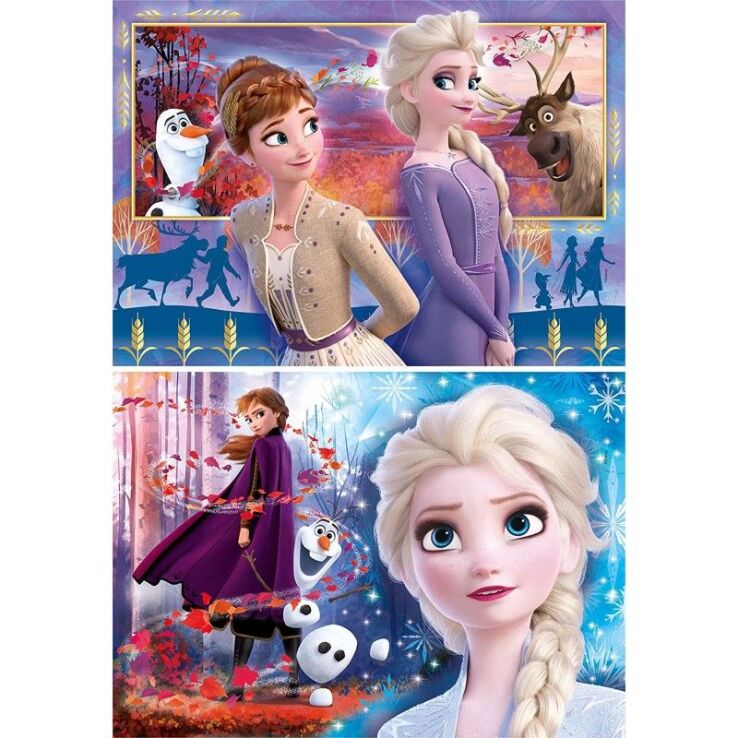 Clementoni Παζλ 2X60 Disney Frozen 2 (1200-21609) (1)