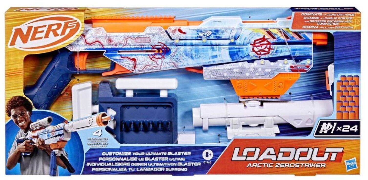 Nerf Loadout Arctic Zerostriker (G1763) (1)