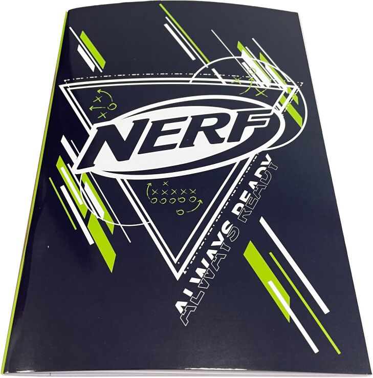 Nerf Τετράδιο 17x25 40 Φύλλων-1Τμχ (336-36400) (0)