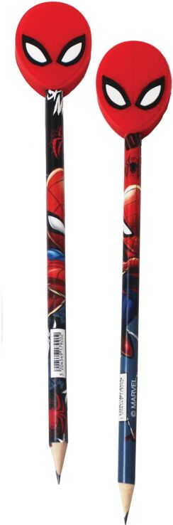 Spiderman Μολύβι Rubber Φιγούρα 1Τμχ-2 Σχέδια (337-11613) (0)