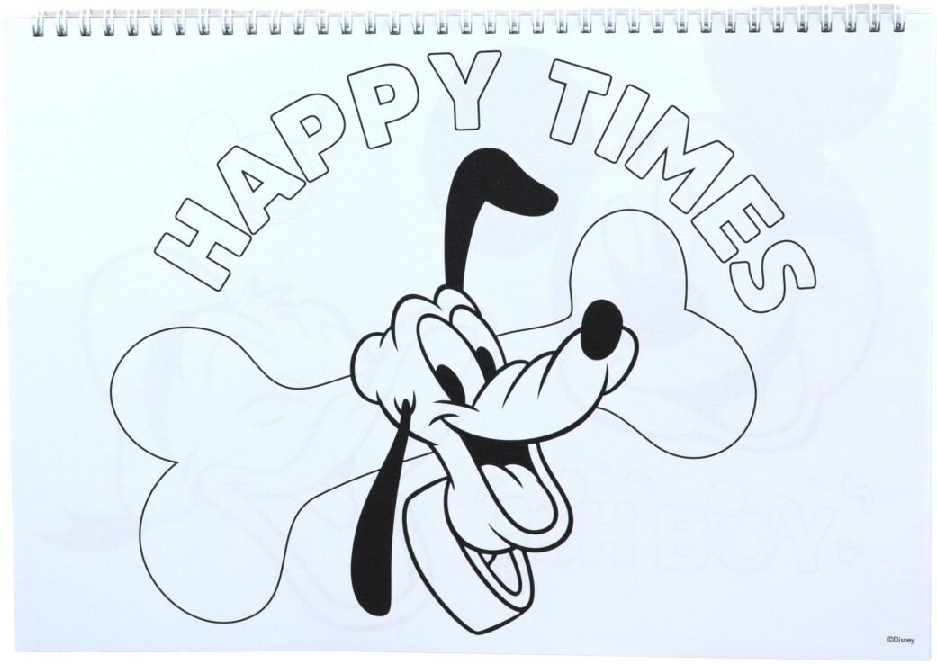 Mickey Street Μπλοκ Ζωγραφικής Α4+Stickers-40 Φύλλα (340-91416) (3)