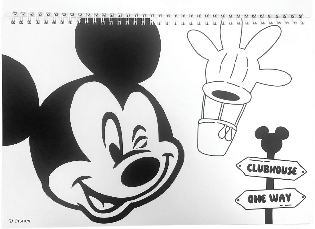 Mickey Street Μπλοκ Ζωγραφικής Α4+Stickers-40 Φύλλα (340-92416) (4)