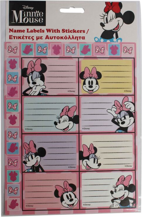 GIM Ετικέτα Minnie 2Τμχ (773-14449) (0)