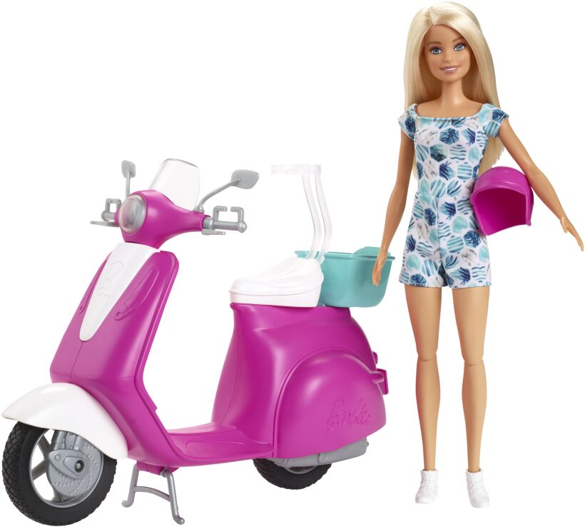 Barbie Vespa & Κούκλα (DMR50) (2)
