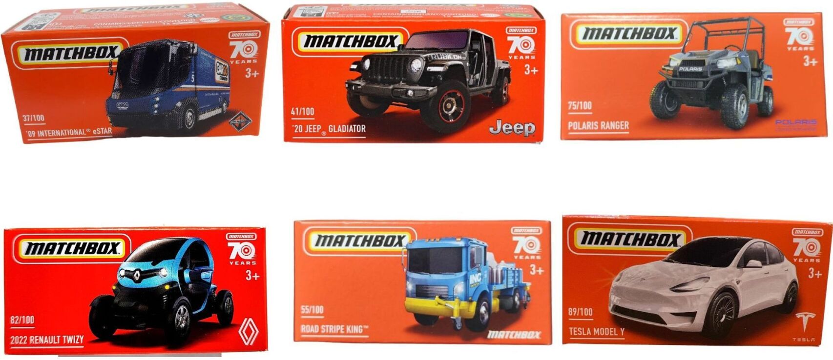 Matchbox Αυτοκινητάκια-Κουτί-6 Σχέδια-1Τμχ (DNK70) (0)