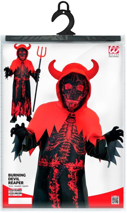 WM Στολή Παιδική Burning Devil Reaper No 5-7 (94186) (1)
